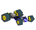 Early Toad Kart - Mario Kart DS