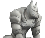 White Tiger Statue - Cartoon Network Universe: FusionFall