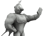Green Squeaker Statue - Cartoon Network Universe: FusionFall