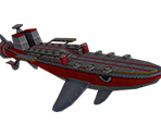 Egg Fleet Small Ship - Sonic Heroes