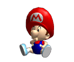 Baby Mario Trophy - Super Smash Bros. Melee