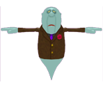 Uncle Grimmly - Luigi's Mansion