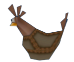 Chicken Statue - Earthworm Jim 3D