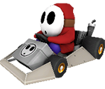 Shy Guy Kart - Super Smash Bros. Brawl