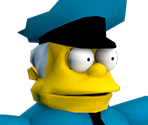 Chief Wiggum - The Simpsons: Road Rage