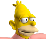 Abe Simpson - The Simpsons: Road Rage