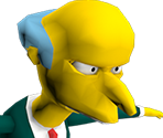 Mr. Burns - The Simpsons: Road Rage