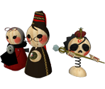 Wooden Figures - Bayonetta