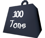 100 Ton Weight - Cel Damage