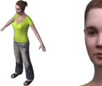 Woman - Goat Simulator