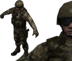 Army Soldier - The Incredible Hulk