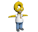 Homer (Donut Head) - The Simpsons: Hit & Run
