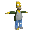 Homer (Scuzzy) - The Simpsons: Hit & Run