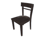 Chair (Brown Wooden) - Dead Rising