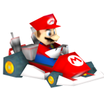 Mario Kart Toy (Mario) - Nintendogs