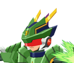 Green Dragon - Mega Man Star Force 1: Dragon / Leo / Pegasus