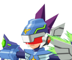 Ice Pegasus - Mega Man Star Force 1: Dragon / Leo / Pegasus