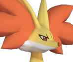 #655 Delphox - Pokémon X / Y