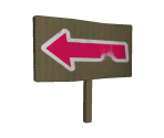 Arrow Sign - LittleBigPlanet Karting