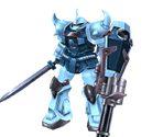 MS-07B-3 Gouf Custom - Kidou Senshi Gundam: Gundam vs. Gundam NEXT PLUS (JPN)