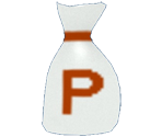 Point Bag - Zelda II: The Adventure of Link 3D