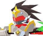 Ninja Zerker - Mega Man Star Force 2: Zerker X Ninja / Saurian