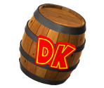 DK Barrel Trophy - Super Smash Bros. for Wii U