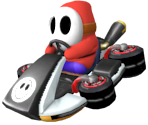 Shy Guy Kart - Super Smash Bros. for Wii U