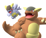 Mega Kangaskhan Trophy - Super Smash Bros. for Wii U
