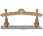Safari Zone Archway - Pokémon HeartGold / SoulSilver