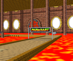 GBA Bowser Castle 1 - Mario Kart 7