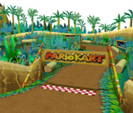 GCN Dino Dino Jungle - Mario Kart 7
