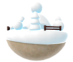Mini Freezy Flake Galaxy - Super Mario Galaxy 2