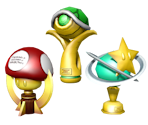 Trophies - Mario Kart 7