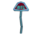 Bus Sign - SpongeBob SquarePants: Revenge of the Flying Dutchman