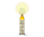 Saffron City Street Lamp - Pokémon HeartGold / SoulSilver