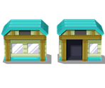 Cerulean City Houses - Pokémon HeartGold / SoulSilver