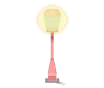 Fuchsia City Street Lamp - Pokémon HeartGold / SoulSilver