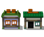 Viridian City Houses - Pokémon HeartGold / SoulSilver