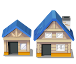 Sandgem Town Houses - Pokémon Diamond / Pearl