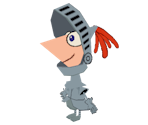 Phineas (Knight) - Phineas and Ferb: Across the 2nd Dimension