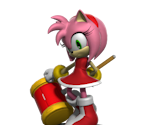 Amy Rose Statue - Sonic Generations