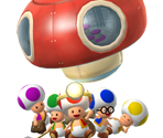 Toad Brigade Trophy - Super Smash Bros. for Wii U