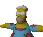 Homer (Muumuu) - The Simpsons: Hit & Run
