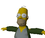 Homer (Scuzzy) - The Simpsons: Hit & Run