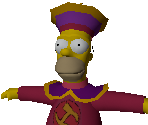 Homer (Stonecutter) - The Simpsons: Hit & Run