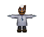 Dr. Mario (Low-Poly) - Super Smash Bros. Melee