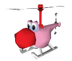 Helicopter Yoshi - Yoshi's New Island