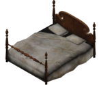 Hotel Queen Bed - Fallout: New Vegas