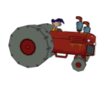Rolf's Tractor - Ed, Edd n Eddy: Scam of the Century